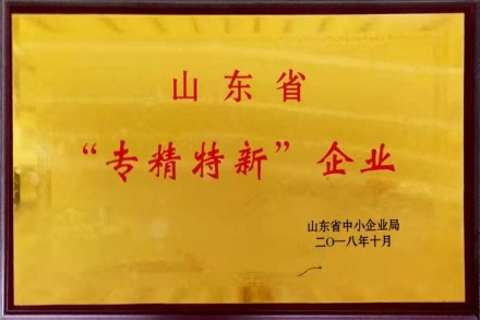 山東省“專精特新”企業(yè)