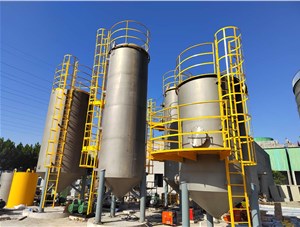 壽光六萬方沼氣脫硫項目施工現(xiàn)場